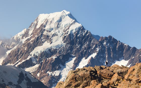 Hiking in a national park