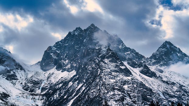 stunning mountain landscape