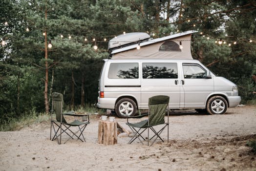 Eco-Friendly RV in Nature