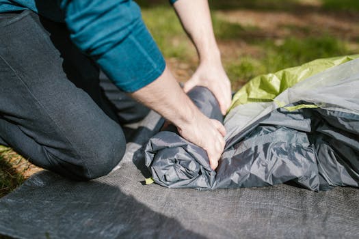 camping with eco-friendly gear