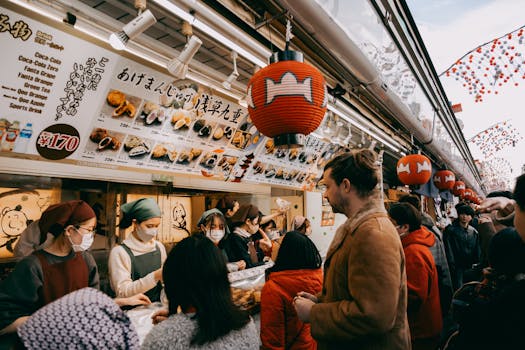 local vendors at a festival