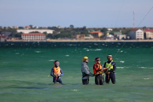 group of outdoor instructors