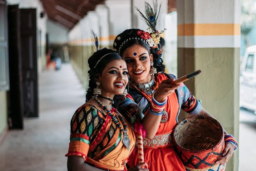 cultural festival in a rural area