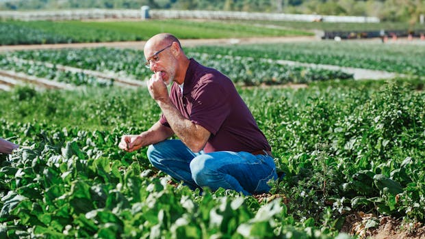 community members tending to a sustainable garden