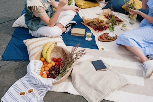 healthy outdoor meals