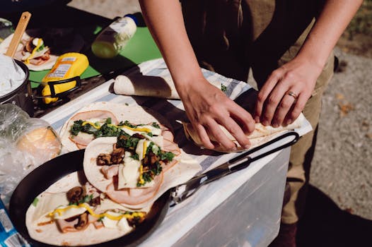 camping meal prep